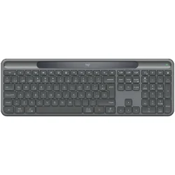 Bluetooth клавиатура LOGITECH Slim Solar+ for Business, GRAPHITE US