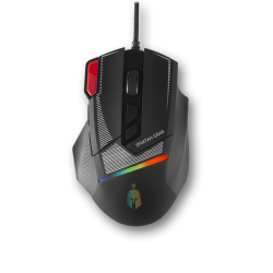Gaming mouse Spartan Gear Talos 2, Black