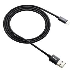 Кабел Canyon Lightning/USB 1м CFI3B чрн
