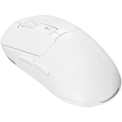 Безжична геймърска мишка Lorgar MSA10W, бял