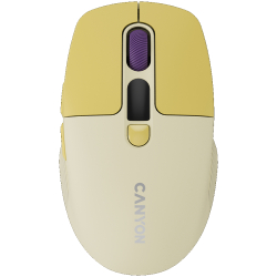 Canyon Wireless Mouse MW-26, Yellow