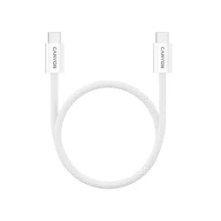 Canyon 60MG Cable USB C-C 60W 1m White