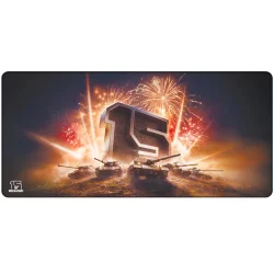 World of Tanks 15 Anniversary Gaming Mousepad  XL