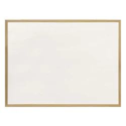 Бяла магн.дъска 2x3 с дърв.рамка 90/120