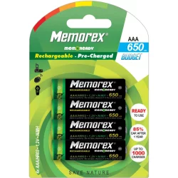 Rechargeable battery Memorex AAA/R03 650