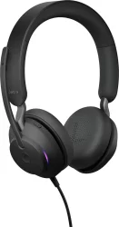 Слушалки Jabra Evolve2 40 SE Stereo, черен
