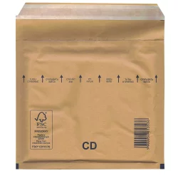 Envelope Airpoc for cd 175/200 mm brown