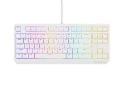 Геймърска клавиатура Genesis Thor 230 TKL, Red Outemu Hot Swap, Silent, бял