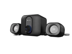 Natec Speakers Pug 11W 2.1 Speakers, black