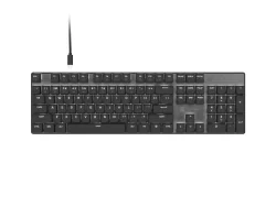 Natec Keyboard Amberjack, Black