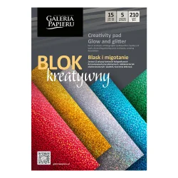 Craft pad Holographic A4 5 colors 15sh