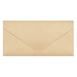 Плик DL 220гр Kraft бежово 5бр