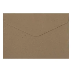 Плик C6 120гр крафт тъмно бежово 10бр