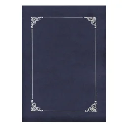 Certificate Folder 220417 DarkBlue 10pcs
