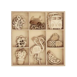 Фигурки GP дървени Flamingo 40 броя