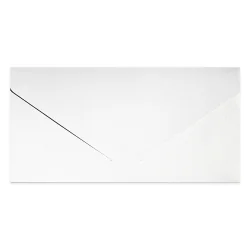 Плик DL 220гр перлено бяло 5бр