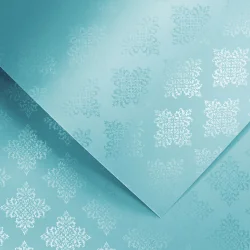 Картон GP Glamour 230гр 20бр светлосин