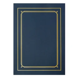 Certificate Folder 220411 DarkBlue 10pcs