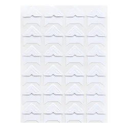 Self-adhesive photo corners GP wh.72 pcs
