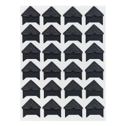 Self-adhesive photo corners GP blk72 pcs