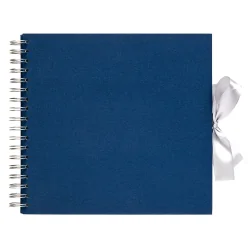 Крафт фотоалбум 245/230 тъмносин 30л