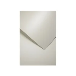 Крафт картон 220гр 20бр металик бял