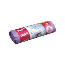 Garbage bags with handle York 60l 15pc+1