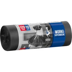 Garbage bags Anna super 120l 10pc