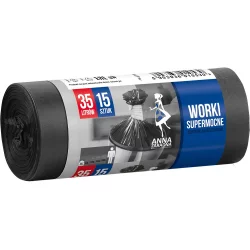 Garbage bags Anna super 35l 15pc