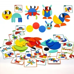Woopie Wooden puzzle Montessori, 3+ years
