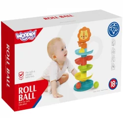 Woopie Baby slide with balls Tower Lion, 18+ months