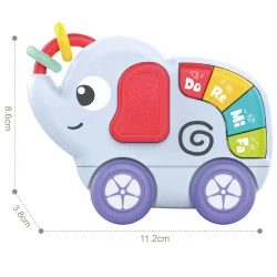 Woopie Baby interactive teething toy Elephant, 18+ months