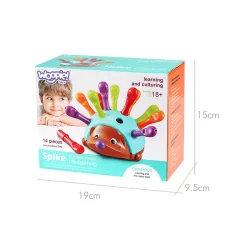 Educational Sorter Woopie Hedgehog with Colorful Spines, 18+ months