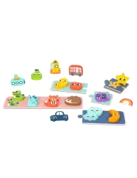 HABA Wooden Tactile Memory Game, 3+ years