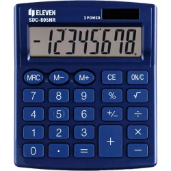 Calculator Eleven SDC 805NRNVE blue