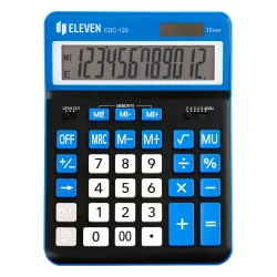 Calculator Eleven CDC120B 12digi D. Blue