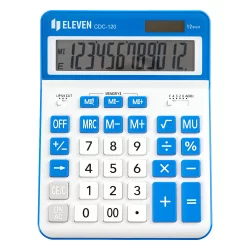 Calculator Eleven CDC120W 12digi D. Blue