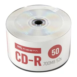 CD-R Fiesta 700MB 52X pack of 50 pieces