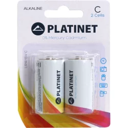 Alk. battery Platinet LR14/C 1.5V pc2