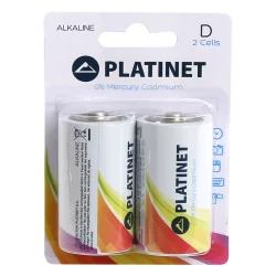 Алк. батерии Platinet 1.5V LR20/D оп2