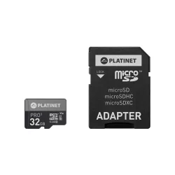 Памет Micro SD 32GB Platinet CL10 90MB