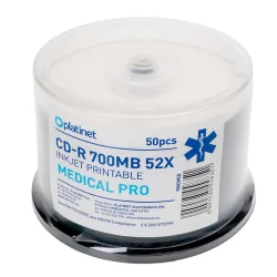 CD-R Platinet 52X 700MB Printable ШП50