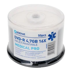 DVD-R Platinet 16X 4.7GB Printable ШП50