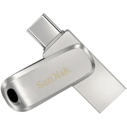 Памет USB 3 Gen 1/Type-C 512GB SanDisk UDD Luxe сребрист
