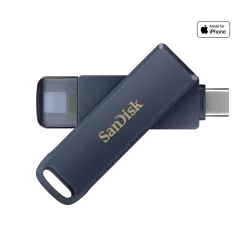 Памет USB 128GB SanDisk Phone Drive for iPhone, син