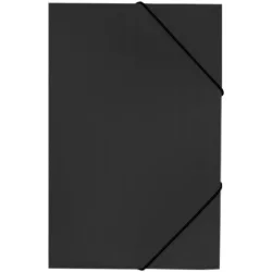 PVC folder with elastic band A4 A4 black