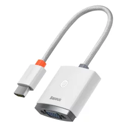 Adapter Baseus WKQX010102 HDMI to VGA with 3.5 audio output and microUSB input