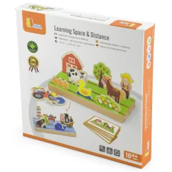 Viga Toys Distance game Farm and Sea, 18+ months