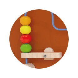 Viga Toys Wooden wall game Horse Labyrinth, 1+ years
