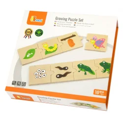 Viga Toys Educational Montessori game Life Cycle, 18+ months